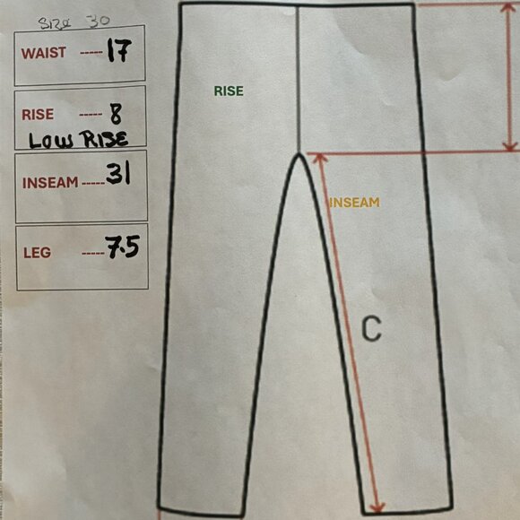 Paris Blues For Blue notes Size 30 - Picture 15 of 15